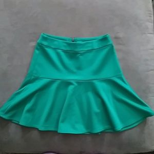 Green skirt
